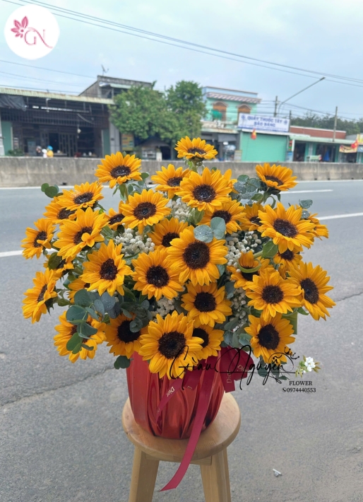Giỏ Hoa Hồng Đẹp MS9